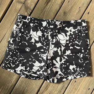 J Crew floral city fit shorts